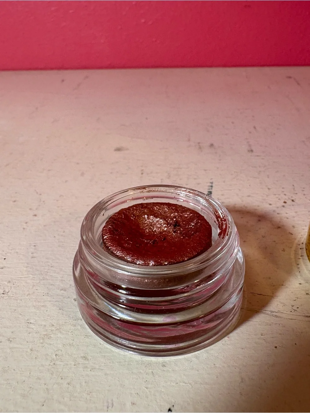 Kylie Cosmetics * Rose Gold Birthday Edition Crème Eyeshadow Jar EUC Rare Jenner